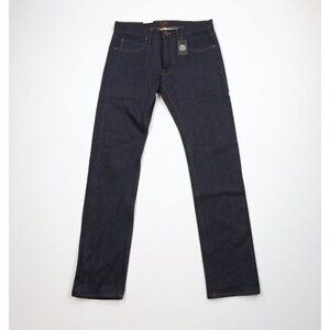 New CC Filson Mens 30x33 13oz Flex 5 Pocket Muleskinner Denim Jeans Raw Indigo